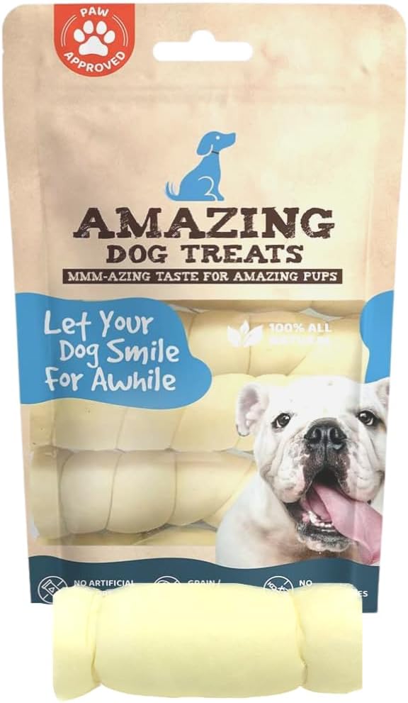Natural grass fed beef cheek chews 4 count