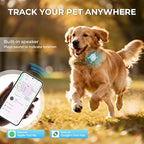 Vebiso Bluetooth pet tracker device packaging top view