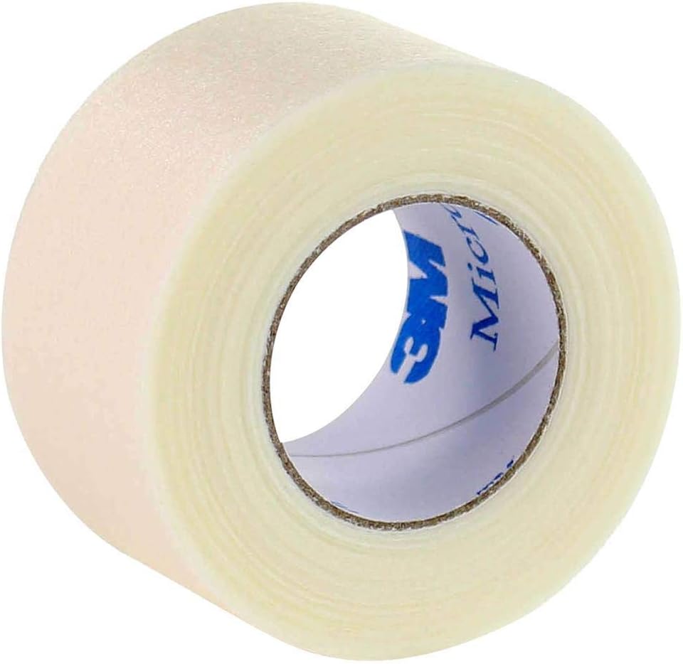 3M Micropore Surgical Paper Tape two inch roll front view medical dressing securement