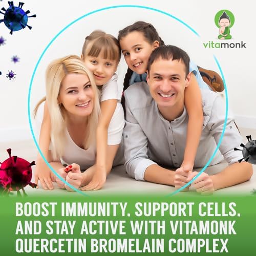 VitaMonk Quercetin Complex dietary supplement close up view