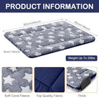 VitalCozy replacement cage liner bundle package containing four individual blue mats