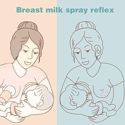Close up view of the whole shaped technology flange on the skin safe silicone breast pump.