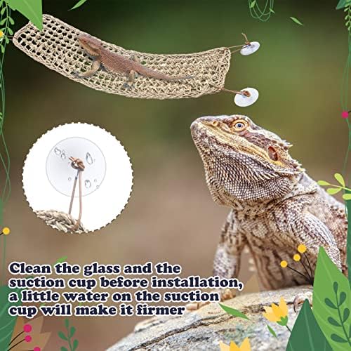 Silkfly terrarium accessory mounted inside a reptile enclosure glass wall