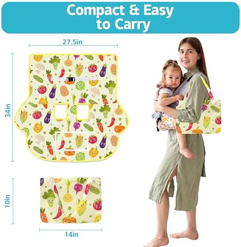 Hygienic baby registry essential cover packed for travel use
