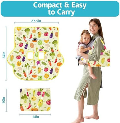Hygienic baby registry essential cover packed for travel use