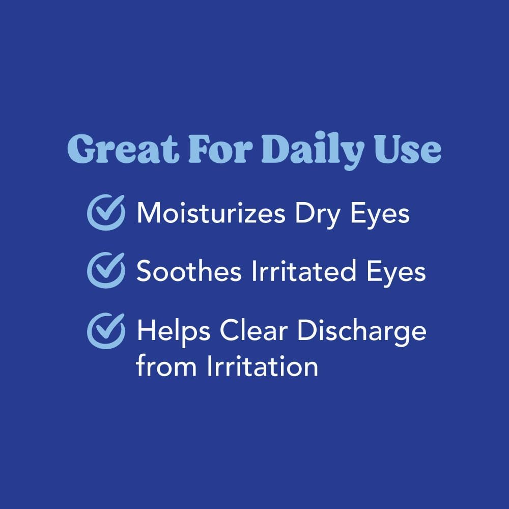 Sterile antibiotic free eye ointment by Angels' Eyes for tear stain prevention.