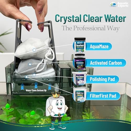 Aquatic Experts filter media roll packaging details
