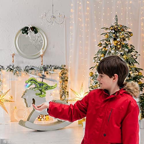 KPPIT dinosaur toy packaging box showing include universal serial bus charging cable accessories.