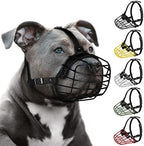 Budkas dog muzzle wire basket side profile