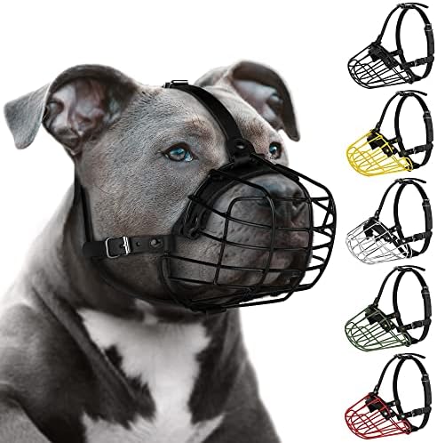Budkas dog muzzle wire basket side profile