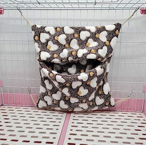 Ismarten small animal hanging hammock folded for guinea pigs and ferrets