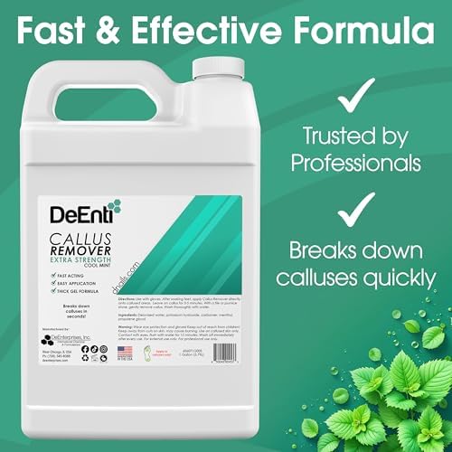 DeEnti extra strength foot gel for cracked heel treatment