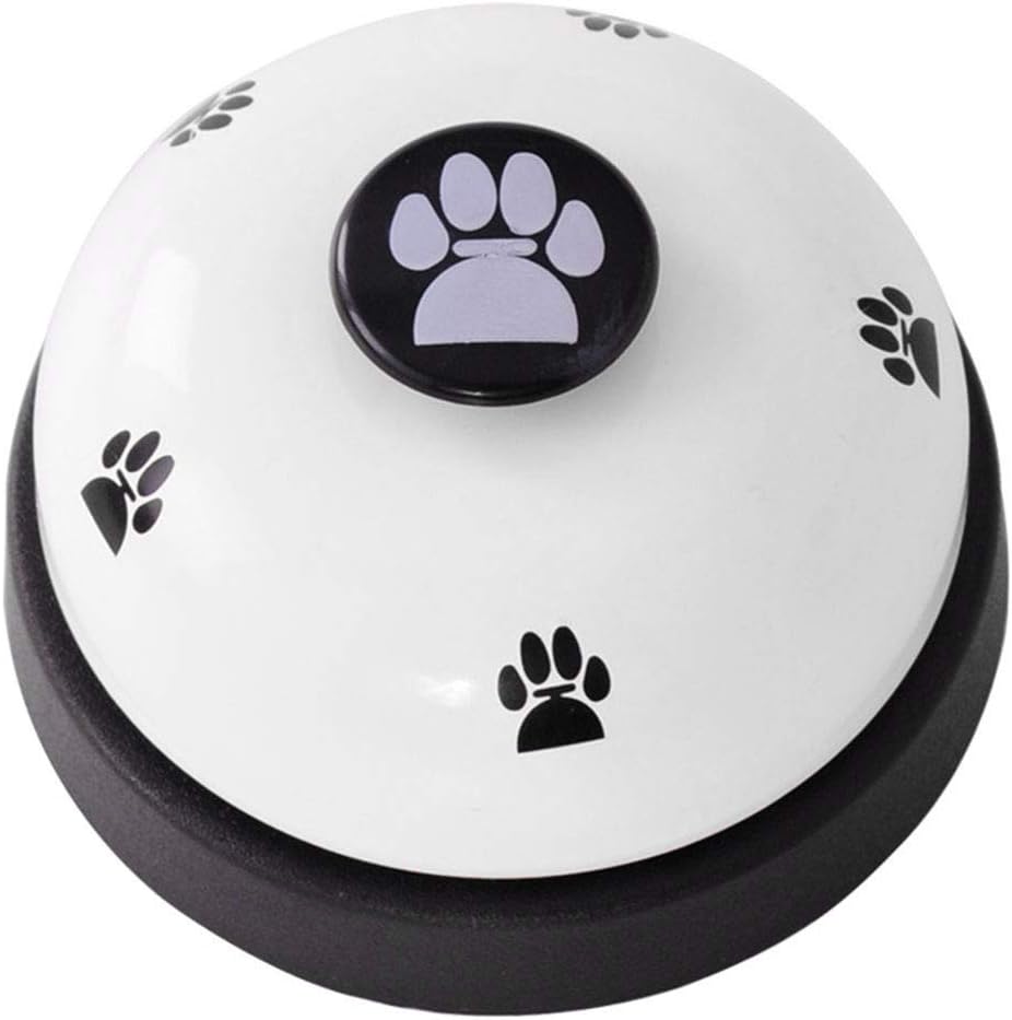 White Petyoung interactive bell for pet communication