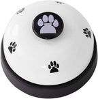 White Petyoung interactive bell for pet communication