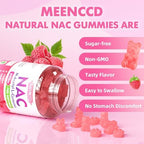 Meenccd NAC 60 Count bottle seal and safety cap