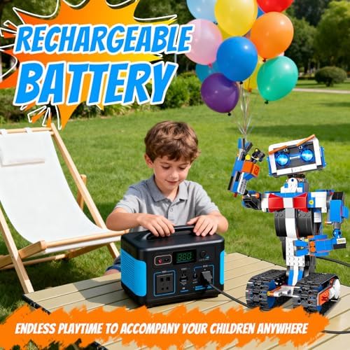 Okk robot building kit packaging and components
