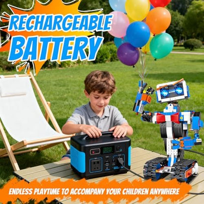 Okk robot building kit packaging and components