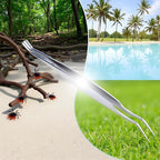Stainless steel tick removal tool set for pets and humans
