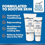 Natural Path Silver Wings herbal ointment side profile view