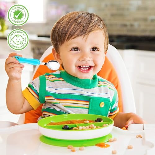 Lehoo Castle toddler dining set on a table setting