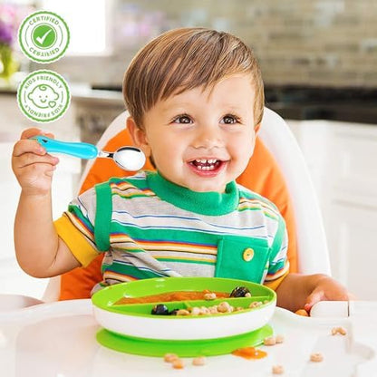 Lehoo Castle toddler dining set on a table setting