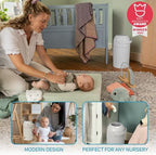 L.A. Baby Magic Diaper Pail packaged starter kit with included bags