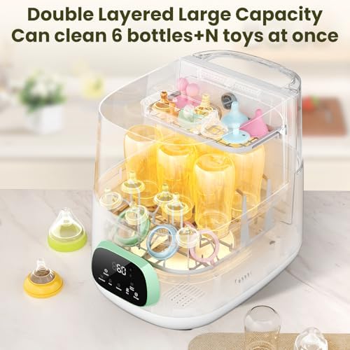 Bherry Molway baby bottle cleaning system side profile