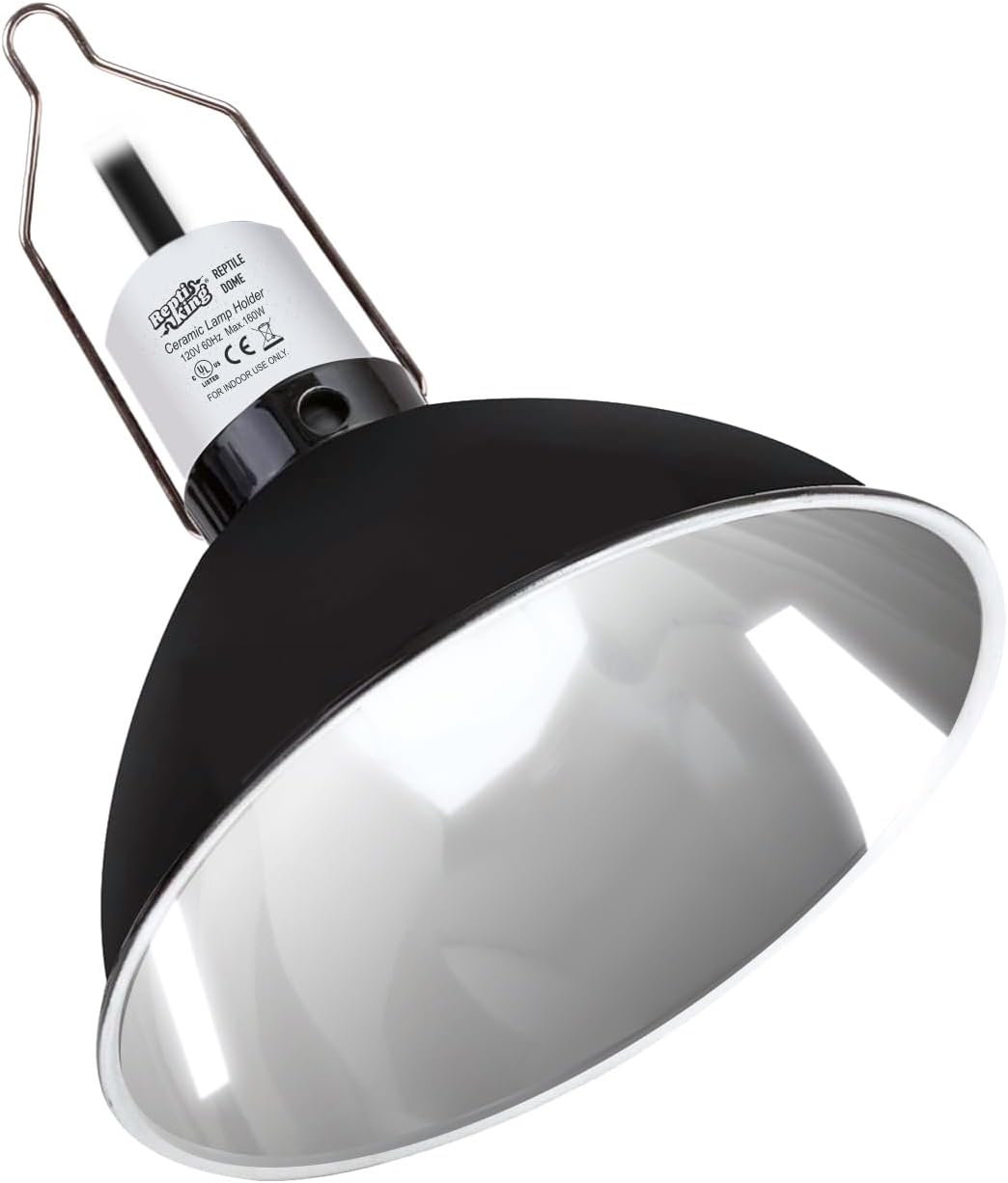 Reptile Light Fixture, 5.5'' Standard Dome for Reptile Basking Bulb Light/Heat Lamp/Ceramic Heat Emitter, 5.5 Inch Light Dome - Image 9