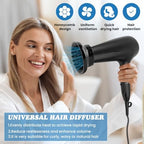 Imported hair dryer attachment for natural wavy hair volume enhancement