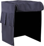 Rear view of generic bird cage cover with breathable ventilation
