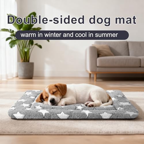 Dog Bed Mat - Soft & Comfortable Dog Kennel Pad for Crate - Durable Crate Bed & Mat for Dogs & Cats - Ideal for Crate, Kennel, and Home Use - Image 4