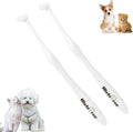Jgocot small breed dog toothbrush front view