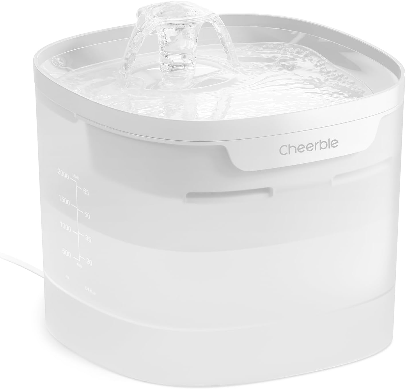 Cheerble Pumpless Pet Water Elfin Fountain E1 Lite Replacement Filter-8-Pack - Image 9