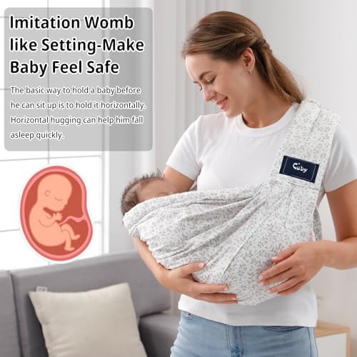 CUBY lightweight breathable infant carrier with cotton padding