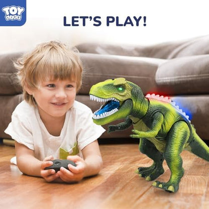 Steam Life interactive robot dinosaur packaging and accessories