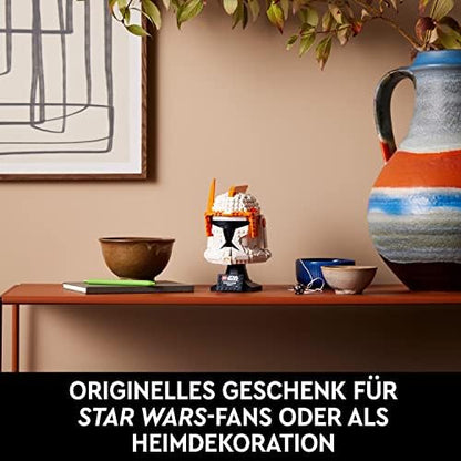 LEGO Star Wars 75350 collectible building set styled as office desk decor centerpiece