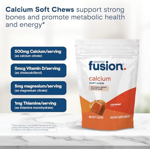 Authentic USA imported Bariatric Fusion calcium supplement bag