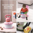 Spark Moments travel potty with liner installation view