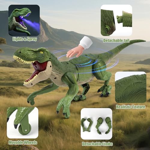 Bemiton electronic dinosaur toy controlled by remote