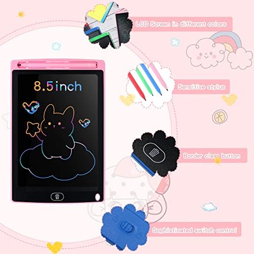 Four piece set of Zonon colorful LCD doodle boards