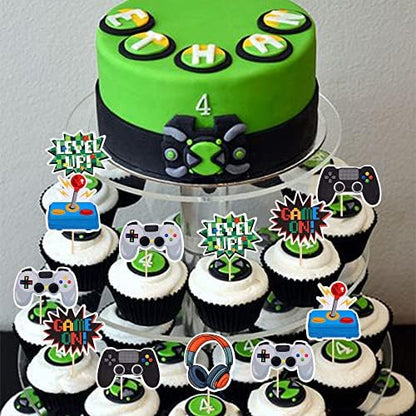 High quality paper cardstock gaming party food picks