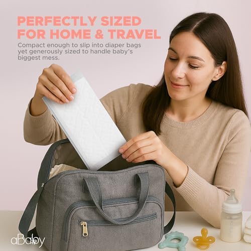 Ababy Refresh 50 count pack shown folded for diaper bag storage