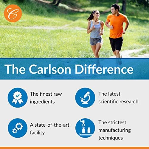 Carlson ACES 50 softgels amber glass bottle highlighting immune defense benefits