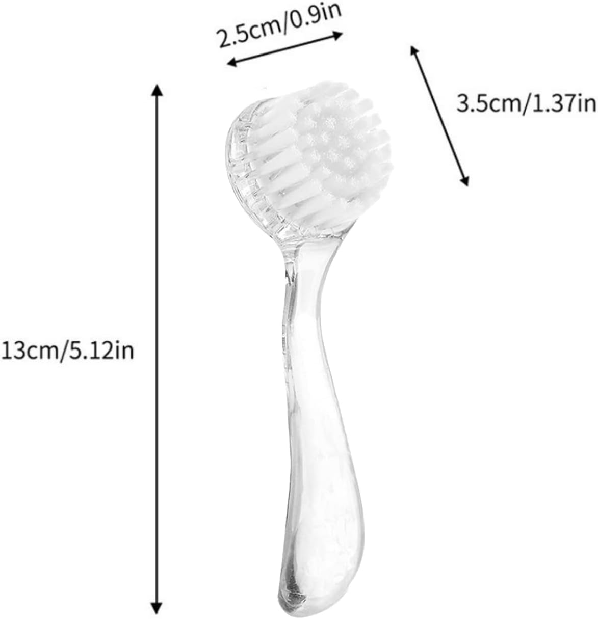 TTMIMIK small animal bath brush pack with protective lids for hygiene