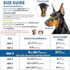 Barkless silicone basket muzzle showing adjustable nylon straps and collar loop