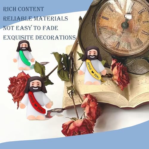 Handheld view demonstrating the compact scale of the pocket-sized silicone faith tokens.