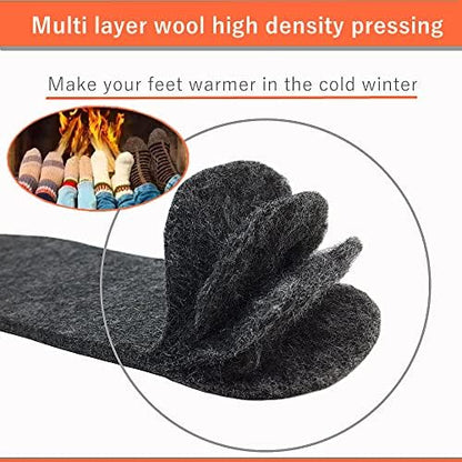 CJMILADO moisture wicking shoe inserts for men and women