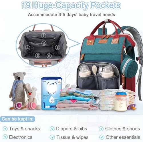 Shitieshou mummy bag highlighting insulated bottle pockets