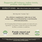 Complete Natural Products Organic Kelp Powder packaging details