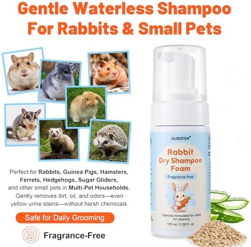 Premium small pet grooming foam cleanser from Rudra Retails